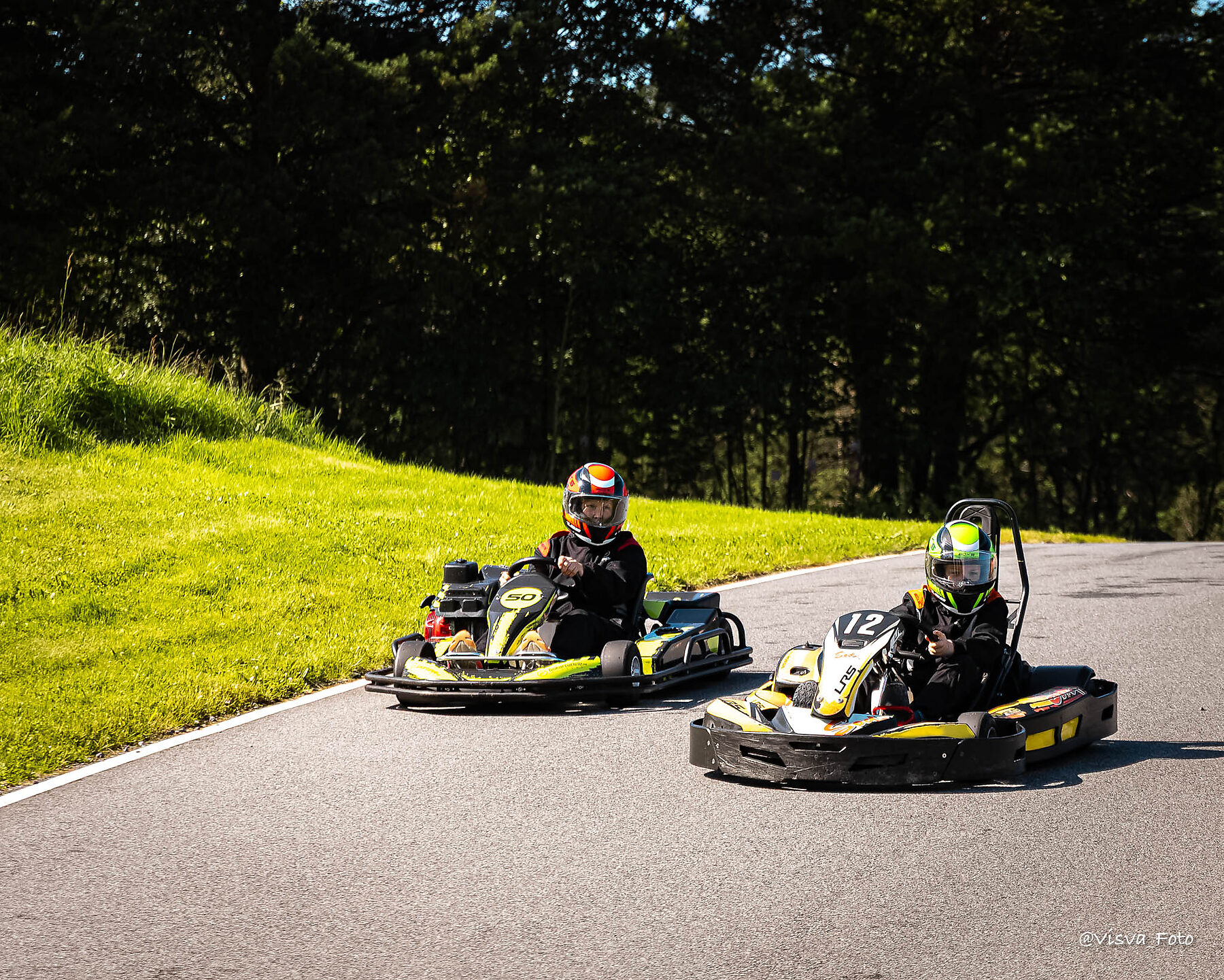 Barnekart klart for kjøring på Ålesund Kart Ring